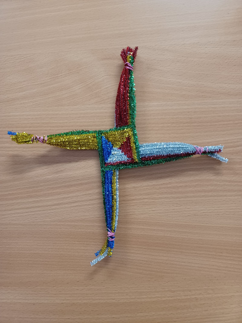 St Brigid’s Day Crosses – made by 6A